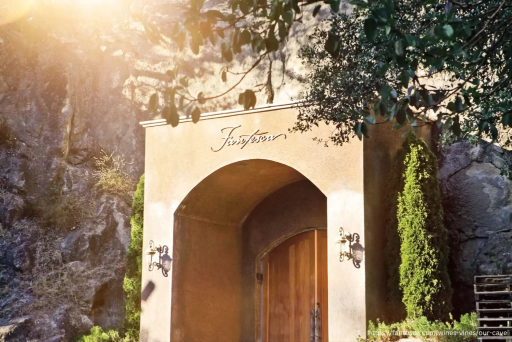 entrance to the Fantesca Estate and Winery