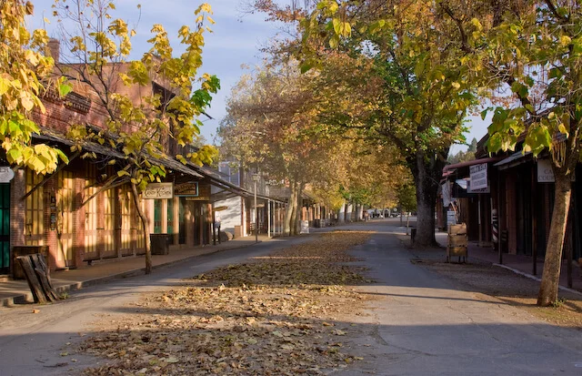 old gold rush town