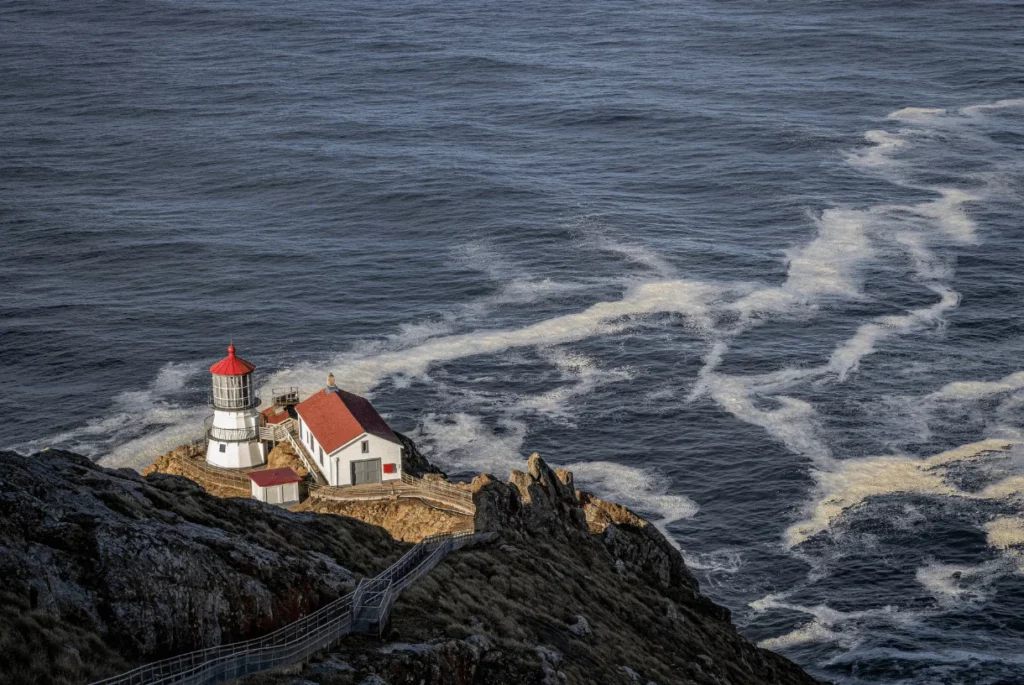 light house on the cliff