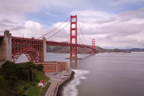 view of the golden gate bridge