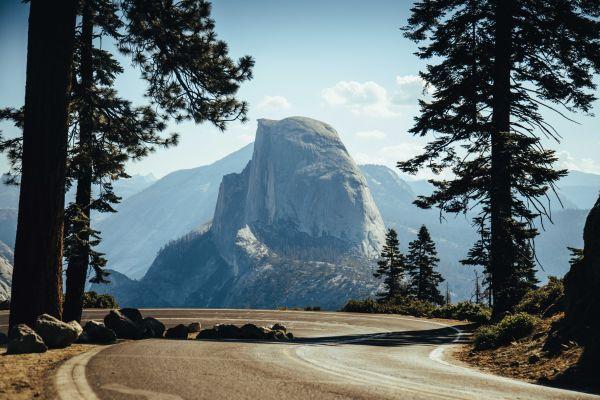 view of half dome