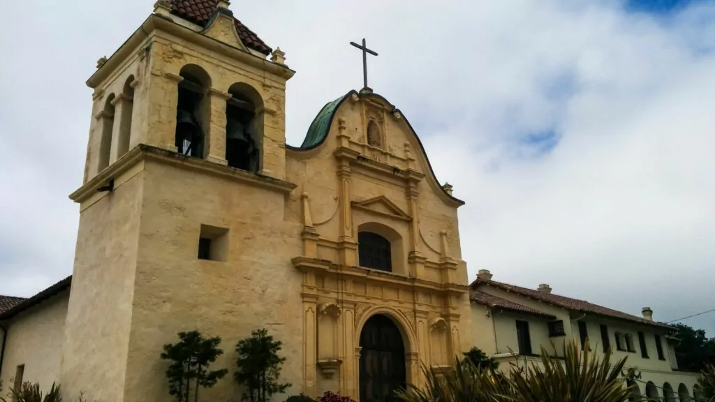 a photo of san carlos cathedral establishment in  monterey