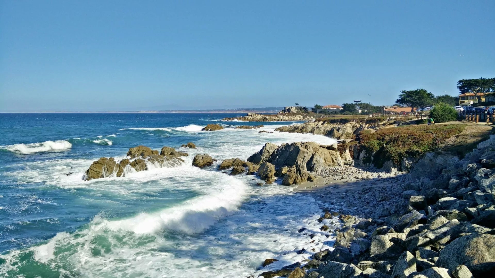 a view of monterey bay